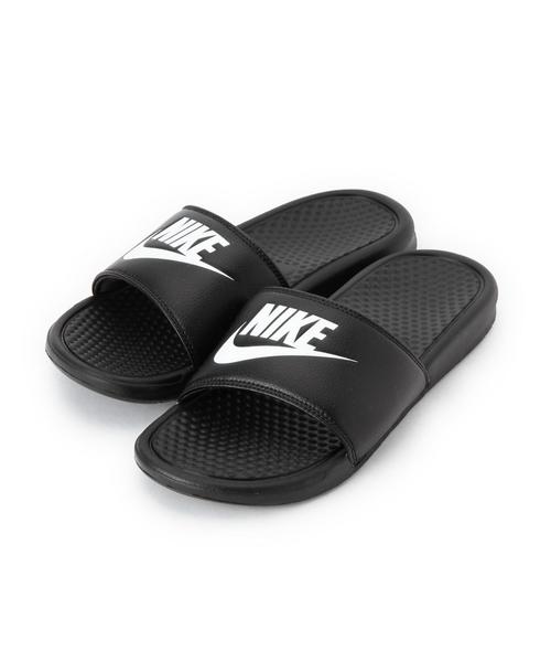NIKE（ナイキ）の「[ナイキ] NIKE BENASSI JDI サンダル GLMSO（サンダル・メンズ・ブラック/ネイビー・27cm/26cm）」の2枚目の写真