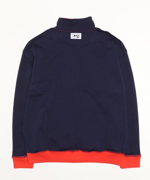 WEGO(ウィゴー)の「∴WEGO/DOGコラボ インサイドアウトジャケット(ジャージ・メンズ・オレンジ/ネイビー・LARGE/MEDIUM)」の8枚目の写真