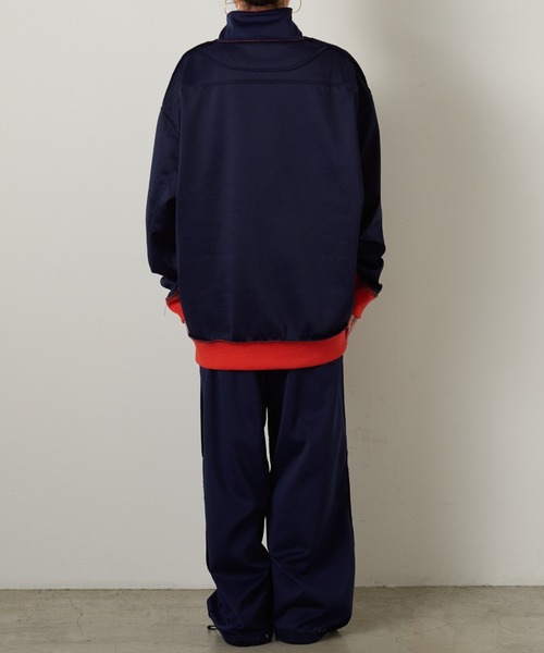 WEGO(ウィゴー)の「∴WEGO/DOGコラボ インサイドアウトジャケット(ジャージ・メンズ・オレンジ/ネイビー・LARGE/MEDIUM)」の17枚目の写真