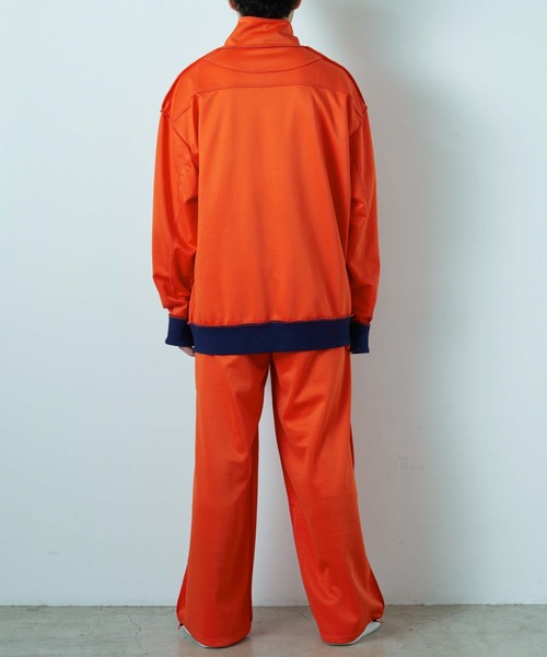 WEGO(ウィゴー)の「∴WEGO/DOGコラボ インサイドアウトジャケット(ジャージ・メンズ・オレンジ/ネイビー・LARGE/MEDIUM)」の13枚目の写真