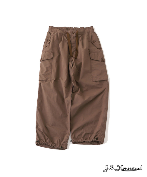 JOURNAL STANDARD J.S HOMESTEAD（ジャーナルスタンダードホームステッド）の「【J.S.Homestead】ECW ドロー カーゴパンツ（カーゴパンツ・メンズ・ブラック/ブラウン/モスグリーン・MEDIUM/LARGE）」の2枚目の写真