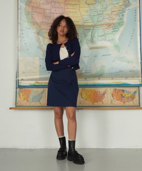 TINA：JOJUN（ティーナジョジュン）の「サイドゴア ローファーブーツ TINA：JOJUN（ブーツ・レディース・カーキ/ブラック・S/M/L）」の6枚目の写真