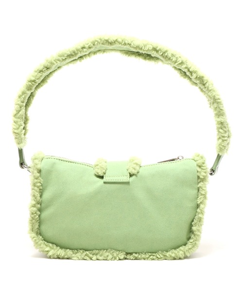 atmos pink（アトモスピンク）の「atmos pink ムートンショルダーバッグ / アトモスピンク ムートンショルダーバッグ（ショルダーバッグ・レディース・アイボリー/ブラウン/ミント・FREE）」の5枚目の写真