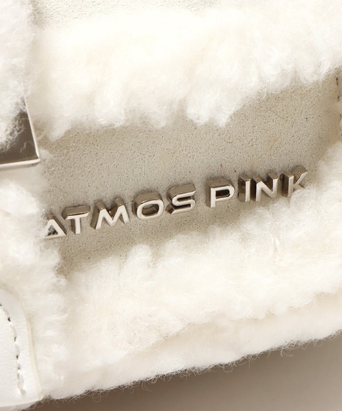 atmos pink（アトモスピンク）の「atmos pink ムートンショルダーバッグ / アトモスピンク ムートンショルダーバッグ（ショルダーバッグ・レディース・アイボリー/ブラウン/ミント・FREE）」の14枚目の写真