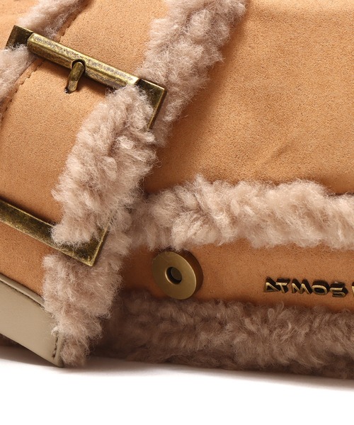 atmos pink（アトモスピンク）の「atmos pink ムートンショルダーバッグ / アトモスピンク ムートンショルダーバッグ（ショルダーバッグ・レディース・アイボリー/ブラウン/ミント・FREE）」の20枚目の写真