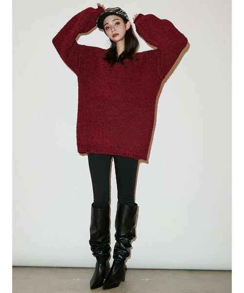 GYDA（ジェイダ）の「GYDA MONOGRAM PATTERN キャップ（キャップ・レディース・ブラック/アイボリー・FREE）」の4枚目の写真