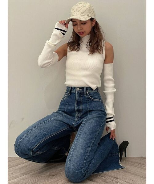 GYDA（ジェイダ）の「GYDA MONOGRAM PATTERN キャップ（キャップ・レディース・ブラック/アイボリー・FREE）」の14枚目の写真