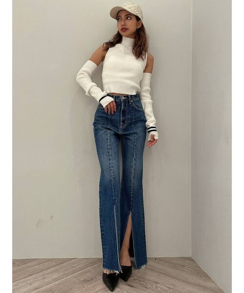 GYDA（ジェイダ）の「GYDA MONOGRAM PATTERN キャップ（キャップ・レディース・ブラック/アイボリー・FREE）」の20枚目の写真