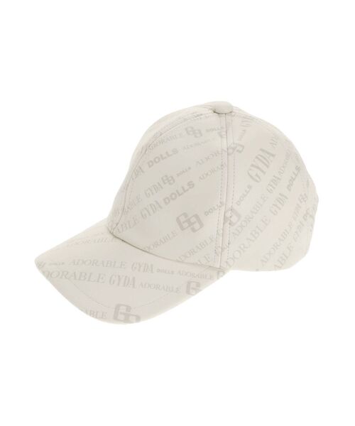 GYDA（ジェイダ）の「GYDA MONOGRAM PATTERN キャップ（キャップ・レディース・ブラック/アイボリー・FREE）」の17枚目の写真