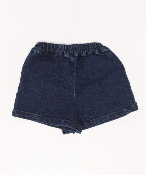 SLAP SLIP（スラップスリップ）の「SLAPSLIP/ケミカルウォッシュデニムキュロットパンツ(90~130cm)（デニムスカート・キッズ・ネイビー/ブラック・110/120/100/130/90）」の15枚目の写真