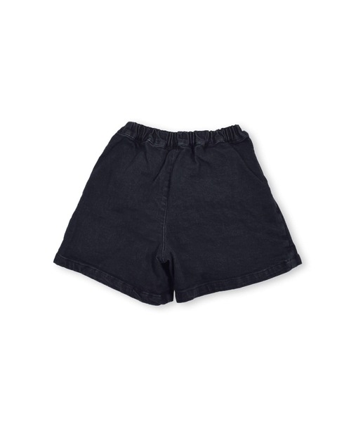 SLAP SLIP（スラップスリップ）の「SLAPSLIP/ケミカルウォッシュデニムキュロットパンツ(90~130cm)（デニムスカート・キッズ・ネイビー/ブラック・110/120/100/130/90）」の18枚目の写真