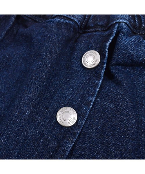 SLAP SLIP（スラップスリップ）の「SLAPSLIP/ケミカルウォッシュデニムキュロットパンツ(90~130cm)（デニムスカート・キッズ・ネイビー/ブラック・110/120/100/130/90）」の12枚目の写真