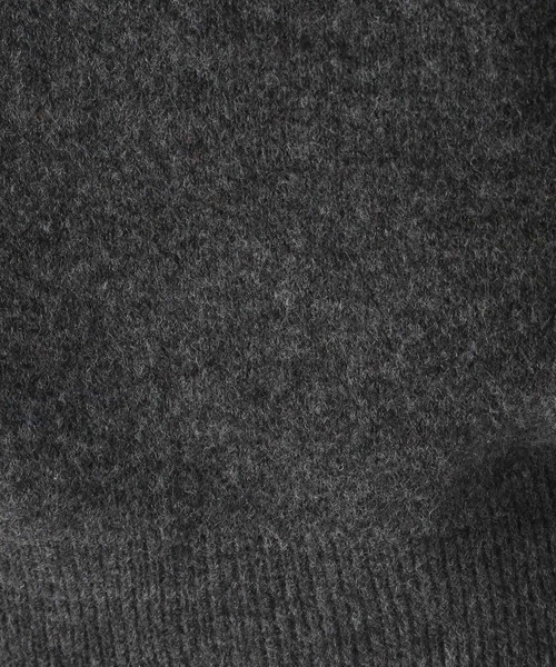 niko and...（ニコアンド）の「洗えるクルーロゴニットプルオーバー（ニット/セーター・レディース・チャコール/ライトグレー/グリーン/ブルー・FREE）」の12枚目の写真