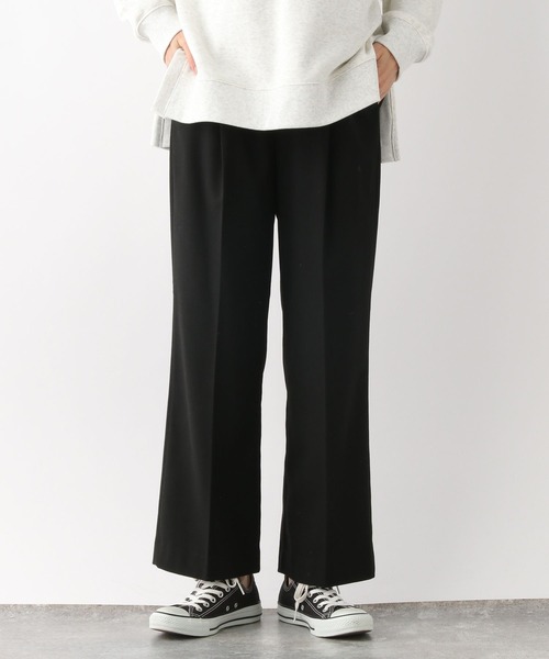 GLOBAL WORK（グローバルワーク）の「あったかウツクシルエットストレートパンツ/295554（その他パンツ・レディース・ブラウン系その他6/ブルー系その他6/オフホワイト/ブラック・SMALL/MEDIUM/LARGE/X-SMALL）」の22枚目の写真