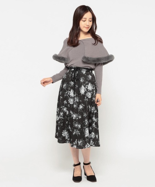 MISCH MASCH ファー付きプルオーバーニット MISCH MASCH - MISCH MASCH ファー付ニットパーカー Mの通販 by Lala's