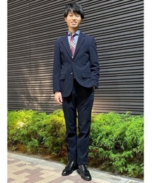 〓FORTE_FORTE〓BROWN コーデュロイ セットアップ パンツ スーツ ブラウン コーデュロイ セットアップパンツ ベージュ/ブラウン