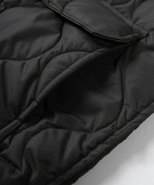 TAION（タイオン）の「【TAION/タイオン】ミリタリー  ダウンフーディー/ キルティング プルオーバー パーカー（ブルゾン・メンズ・ベージュ/ブラック/ダークオリーブ・M/L/XL）」の10枚目の写真