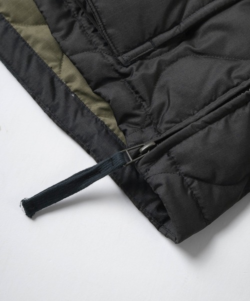 TAION（タイオン）の「【TAION/タイオン】ミリタリー  ダウンフーディー/ キルティング プルオーバー パーカー（ブルゾン・メンズ・ベージュ/ブラック/ダークオリーブ・M/L/XL）」の12枚目の写真