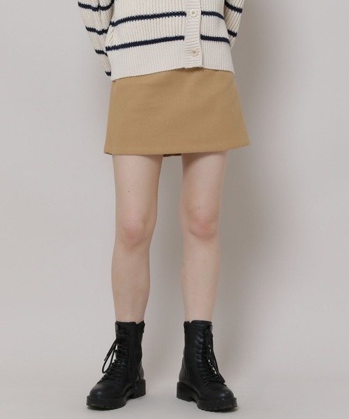 ALAND(エーランド)の「3.3 Field Trip/シンプルミニスカート 2180722(スカート・レディース・グレー/ブラック/ベージュ・FREE)」の3枚目の写真