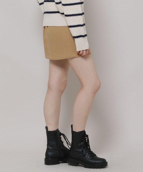 ALAND(エーランド)の「3.3 Field Trip/シンプルミニスカート 2180722(スカート・レディース・グレー/ブラック/ベージュ・FREE)」の15枚目の写真