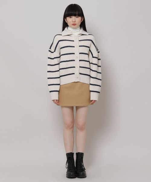 ALAND(エーランド)の「3.3 Field Trip/シンプルミニスカート 2180722(スカート・レディース・グレー/ブラック/ベージュ・FREE)」の17枚目の写真