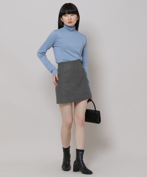 ALAND(エーランド)の「3.3 Field Trip/シンプルミニスカート 2180722(スカート・レディース・グレー/ブラック/ベージュ・FREE)」の19枚目の写真