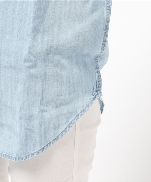 ROSE BUD（ローズバッド）の「(RAILS)RW25798 MARLOW DENIM SHIRT（シャツ/ブラウス・レディース・ブルー系その他・SMALL/X-SMALL）」の12枚目の写真