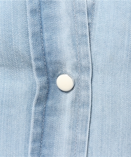 ROSE BUD（ローズバッド）の「(RAILS)RW25798 MARLOW DENIM SHIRT（シャツ/ブラウス・レディース・ブルー系その他・SMALL/X-SMALL）」の10枚目の写真