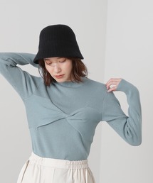 N.（N. Natural Beauty Basic） | ◆ツイストデザインリブニット(ニット/セーター)