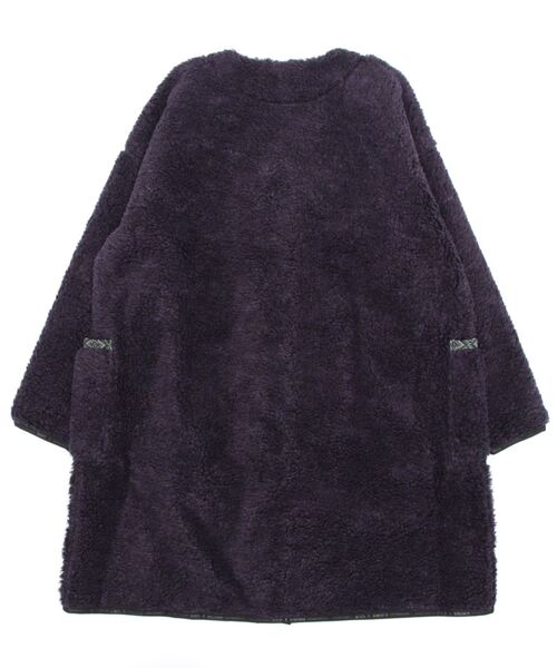 チャイハネ（チャイハネ）の「【チャイハネ】Amina×grn ボナトアロングジャケット（その他アウター・レディース・パープル系その他/ベージュ・FREE）」の4枚目の写真