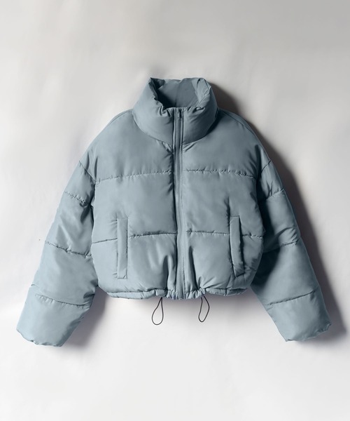 新色追加／7色展開 】パファーショートフェイクダウン