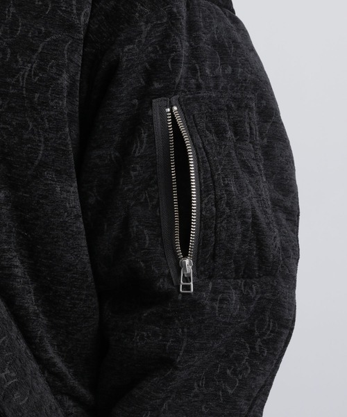 HARE（ハレ）の「リバーシブルジャガードMA-1スタジャン(HARE)（スタジャン・メンズ・ブラック/グリーン・FREE）」の21枚目の写真