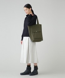 バッグ MHL. PROOFED HIGHCOUNT TWILL TOTE MHL./PROOFED HIGHCOUNT TWILL TOTE (GRAY)