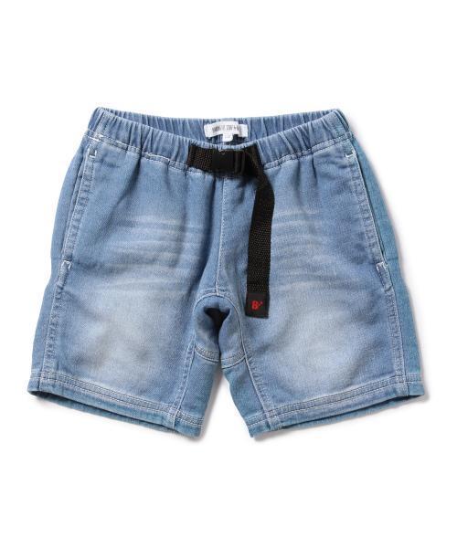 B:MING by BEAMS（ビーミングバイビームス）の「ビーミング by ビームス / 二重織デニムショーツ（その他パンツ・キッズ・サックスブルー・130/110/140/120/100/150/80/90）」の2枚目の写真