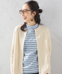 【オーガニックコットン】スムースボーダーTシャツ