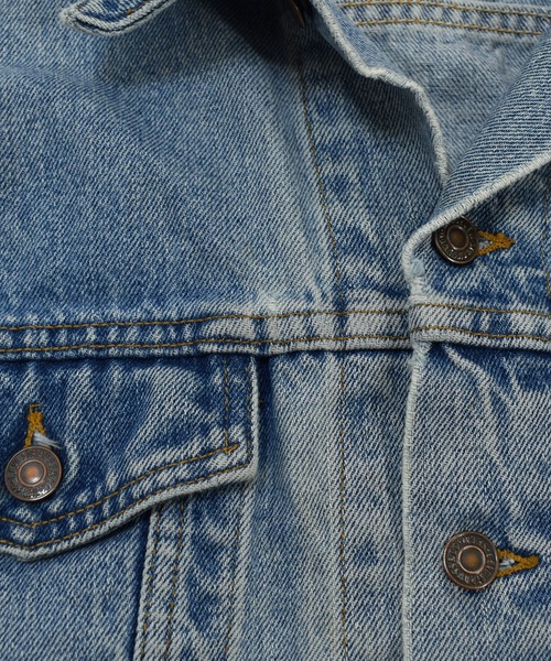 Levi's（リーバイス）の「【ヴィンテージ古着】90s Levi's / リーバイス 70507-4890 デニムジャケット USA製（デニムジャケット・メンズ・ブルー・MEDIUM）」の7枚目の写真