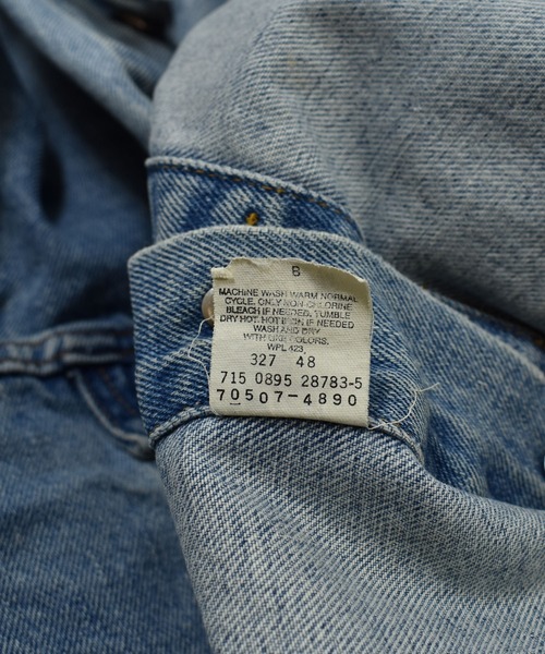 Levi's（リーバイス）の「【ヴィンテージ古着】90s Levi's / リーバイス 70507-4890 デニムジャケット USA製（デニムジャケット・メンズ・ブルー・MEDIUM）」の5枚目の写真