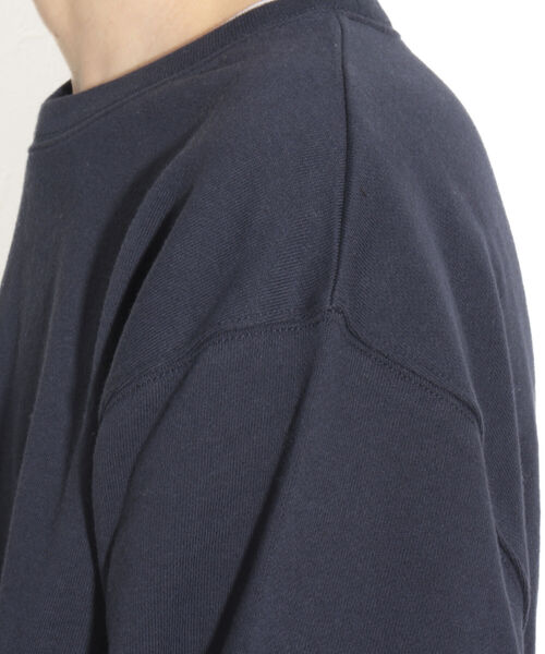 GLOSTER(グロスター)の「【GLOSTER/グロスター】カットオフ リメイククルーネックスウェット(スウェット・メンズ・ネイビー/グレー/アイボリー・M/L)」の20枚目の写真