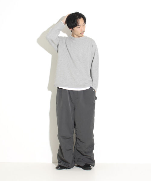 GLOSTER(グロスター)の「【GLOSTER/グロスター】カットオフ リメイククルーネックスウェット(スウェット・メンズ・ネイビー/グレー/アイボリー・M/L)」の8枚目の写真