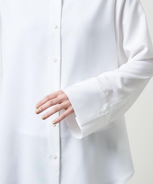 MARW UNITED ARROWS(マルゥ ユナイテッドアローズ)の「<MARW UNITED ARROWS>ニットベスト&シャツコンビ(シャツ/ブラウス・レディース・ブラック/オリーブ・FREE)」の8枚目の写真