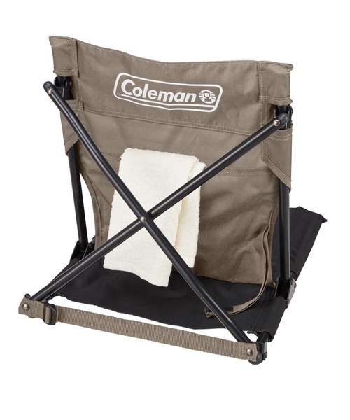 COLEMAN（コールマン）の「コンパクトグランドチェア（グレージュ）（アウトドアグッズ・メンズ・ライトグレー・FREE）」の2枚目の写真