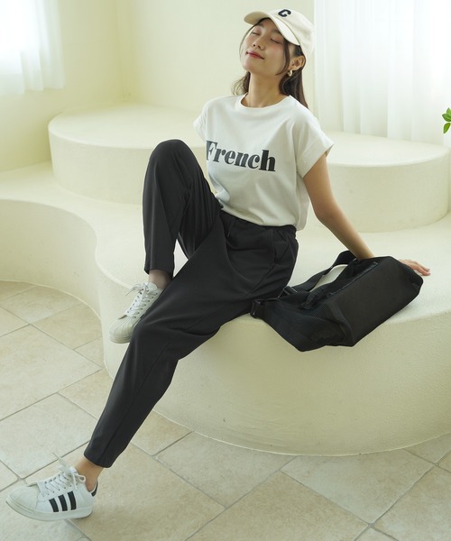 coca(coca)(コカ)の「ジャージージョガーパンツ(その他パンツ・レディース・ブラック/ブラウン・M/L)」の5枚目の写真