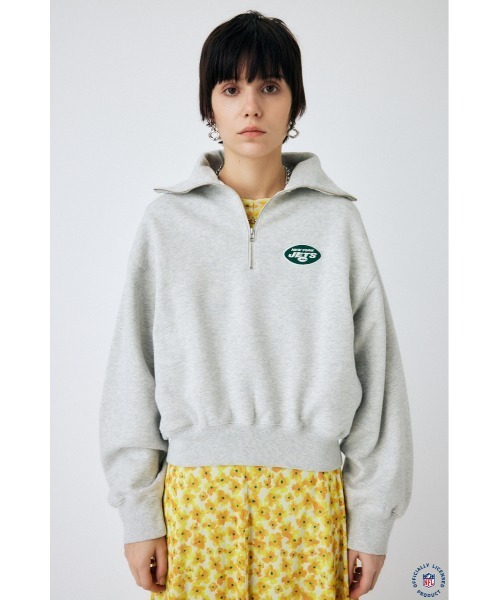 MOUSSY（マウジー）の「NFL ZIP UP スウェット（スウェット・レディース・グリーン/ダークブルー/杢グレー・FREE）」の2枚目の写真