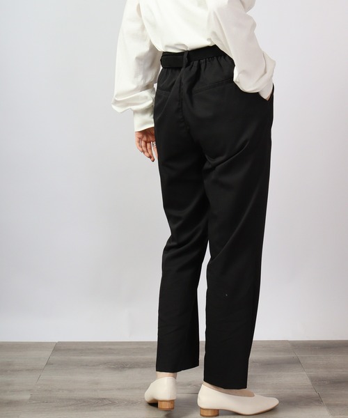 FUNALIVE（ファンアライブ）の「センタープレス ストレッチ カラーフレアパンツ（スラックス・メンズ・グリーン/モカ/ベージュ/ホワイト/サックスブルー/ブラック・XL/L/M）」の13枚目の写真