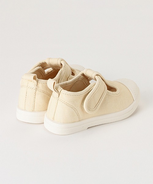 petit main（プティマイン）の「Tストラップスニーカー（スニーカー・キッズ・キナリ/カーキ・14cm/16cm/17cm/15cm）」の6枚目の写真