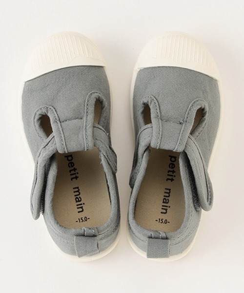 petit main（プティマイン）の「Tストラップスニーカー（スニーカー・キッズ・キナリ/カーキ・14cm/16cm/17cm/15cm）」の13枚目の写真