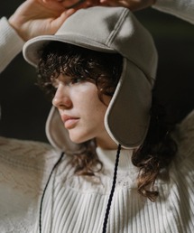 WILLFULLY | wool ear flap casquette cap(キャップ)