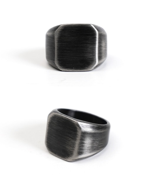 jiggys shop（ジギーズショップ）の「シグネットリング ステンレス 印台（リング・メンズ・シルバー/シルバー系その他・17号/21号/19号）」の8枚目の写真