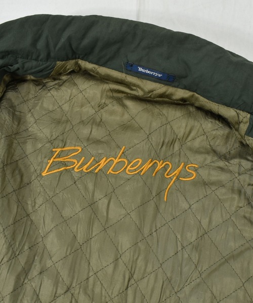 BURBERRY(バーバリー)の「【ヴィンテージ古着】BURBERRY /バーバリー ハンティングジャケット フルジップジャケット(ブルゾン・メンズ・グリーン・LARGE)」の5枚目の写真