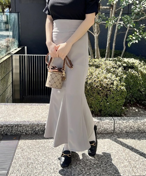 NOMAE（ノーマエ）の「ハイウエストマーメイドスカート（スカート